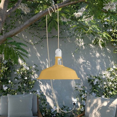 Eiva Snake with Swing shade, outdoor lamp